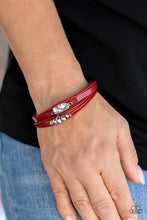 Load image into Gallery viewer, Paparazzi - Tahoe Tourist - Red Bracelet
