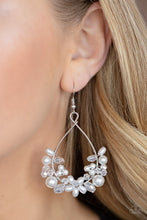 Load image into Gallery viewer, Paparazzi - Marina Banquet - White Earrings
