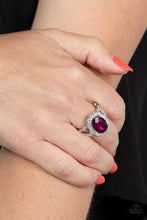 Load image into Gallery viewer, Paparazzi - Oval Office Opulence - Pink Ring
