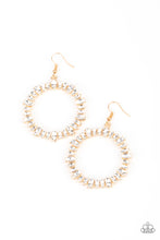 Load image into Gallery viewer, Paparazzi - Glowing Reviews - Gold Earrings
