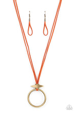 Load image into Gallery viewer, Paparazzi - Noticeably Nomad - Orange Necklace
