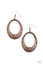 Load image into Gallery viewer, Paparazzi - Gardenista Grandeur - Copper Earring
