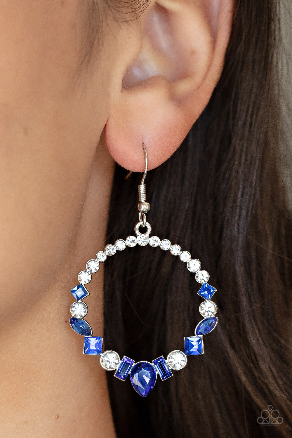 Paparazzi - Revolutionary Refinement - Blue Earring