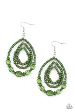 Load image into Gallery viewer, Paparazzi - Prana Party - Green Earring
