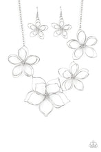 Load image into Gallery viewer, Paparazzi - Flower Garden Fashionista - Silver Necklace
