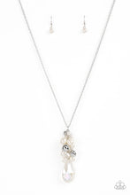 Load image into Gallery viewer, Paparazzi Drip Drop Dazzle - White Necklace
