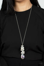 Load image into Gallery viewer, Paparazzi Drip Drop Dazzle - White Necklace
