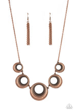 Load image into Gallery viewer, Paparazzi - Solar Cycle - Copper Necklace
