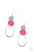 Load image into Gallery viewer, Paparazzi - Retro Reception - Pink Earring
