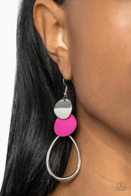 Load image into Gallery viewer, Paparazzi - Retro Reception - Pink Earring
