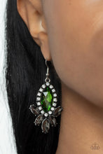 Load image into Gallery viewer, Paparazzi - Serving Up Sparkle - Green Earrings
