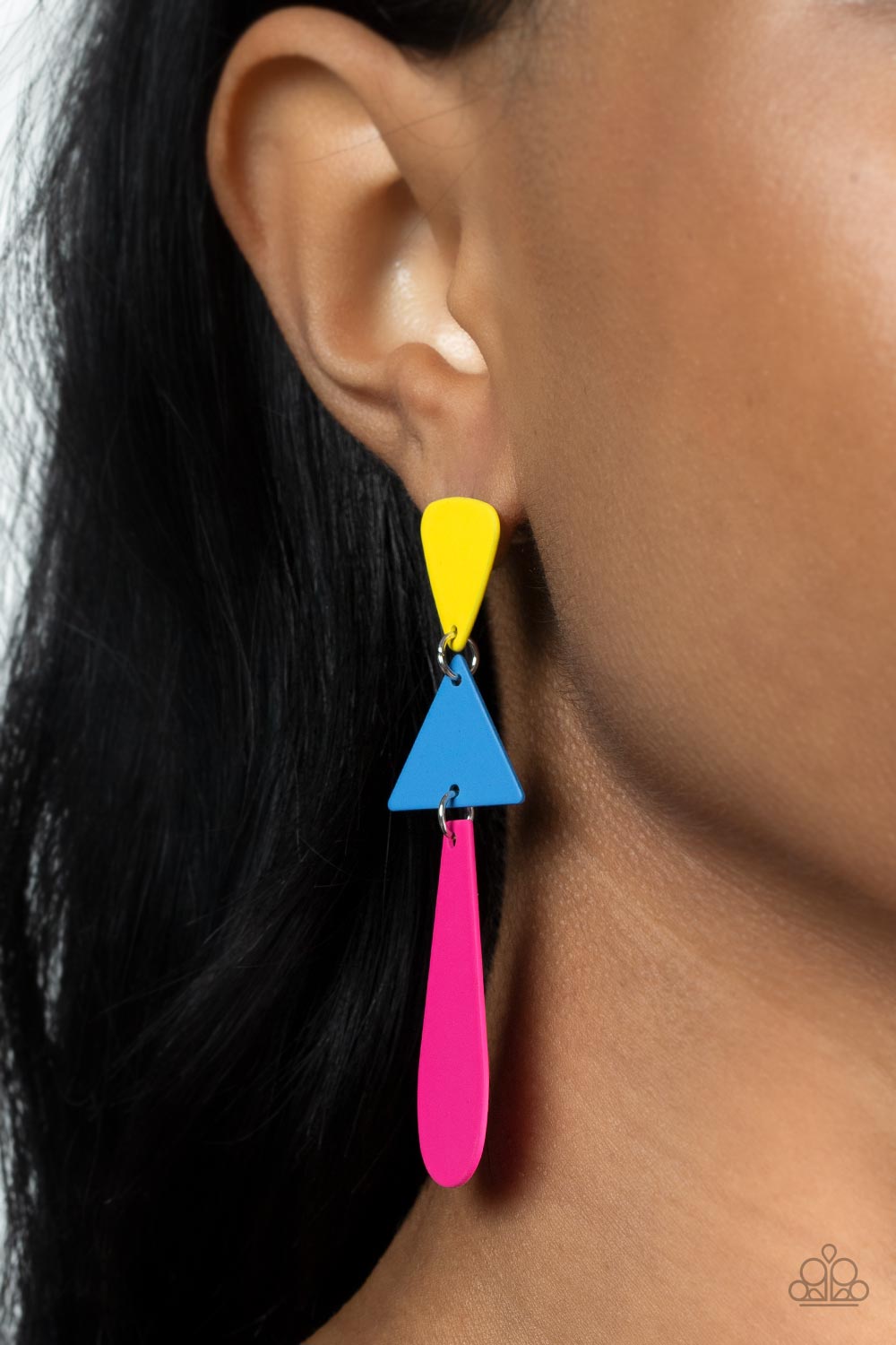 Paparazzi - Retro Redux - Multi Earring