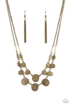 Load image into Gallery viewer, Paparazzi - Pebble Me Pretty - Brass Necklace
