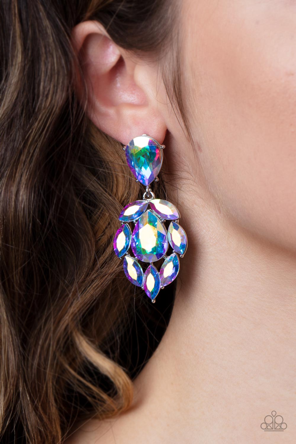 Paparazzi - Galactic Go-Getter - Multi Earring