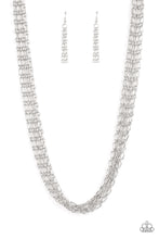 Load image into Gallery viewer, Paparazzi - Dynamite Dynamo - Silver Necklace
