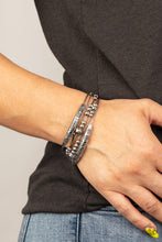 Load image into Gallery viewer, Paparazzi - Wanderlust Wanderess - Silver Bracelet
