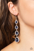 Load image into Gallery viewer, Paparazzi - Confidently Classy - Blue Earring
