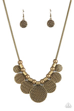 Load image into Gallery viewer, Paparazzi - Indigenously Urban - Brass Necklace
