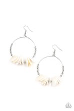 Load image into Gallery viewer, Paparazzi - Caribbean Cocktail - White Earring
