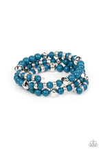 Load image into Gallery viewer, Paparazzi - Vibrant Verve - Blue Bracelet
