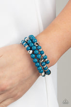 Load image into Gallery viewer, Paparazzi - Vibrant Verve - Blue Bracelet
