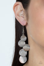 Load image into Gallery viewer, Paparazzi - Token Gesture - Silver Earrings
