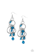 Load image into Gallery viewer, Paparazzi - Dizzyingly Dreamy - Blue Earring
