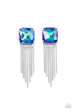 Load image into Gallery viewer, Paparazzi - Supernova Novelty - Blue Earring
