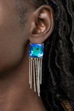 Load image into Gallery viewer, Paparazzi - Supernova Novelty - Blue Earring
