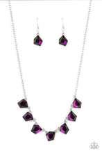 Load image into Gallery viewer, Paparazzi - Experimental Edge - Purple Necklace
