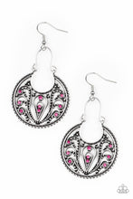 Load image into Gallery viewer, Paparazzi - Vineyard Villa - Pink Earrings
