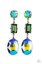 Load image into Gallery viewer, Paparazzi - Extra Envious - Green Earring
