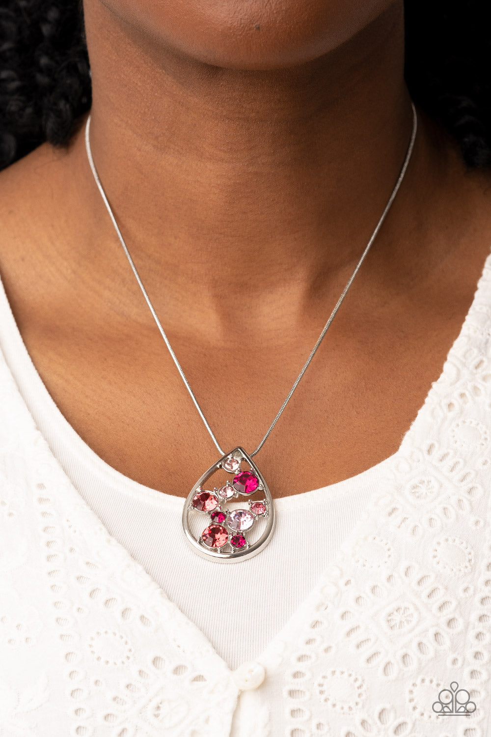 Paparazzi - Seasonal Sophistication - Pink Necklace