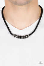 Load image into Gallery viewer, Paparazzi - Primitive Prize - Black Necklace
