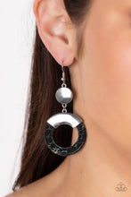 Load image into Gallery viewer, Paparazzi - ENTRADA at Your Own Risk - Black Earring
