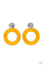 Load image into Gallery viewer, Paparazzi - Strategically Sassy - Yellow Earring
