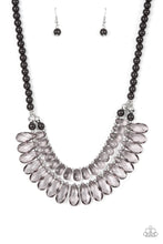 Load image into Gallery viewer, Paparazzi - All Across the GLOBETROTTER - Black Necklace
