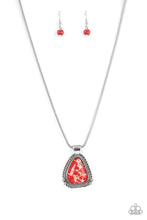 Load image into Gallery viewer, Paparazzi - Artisan Adventure - Red Necklace
