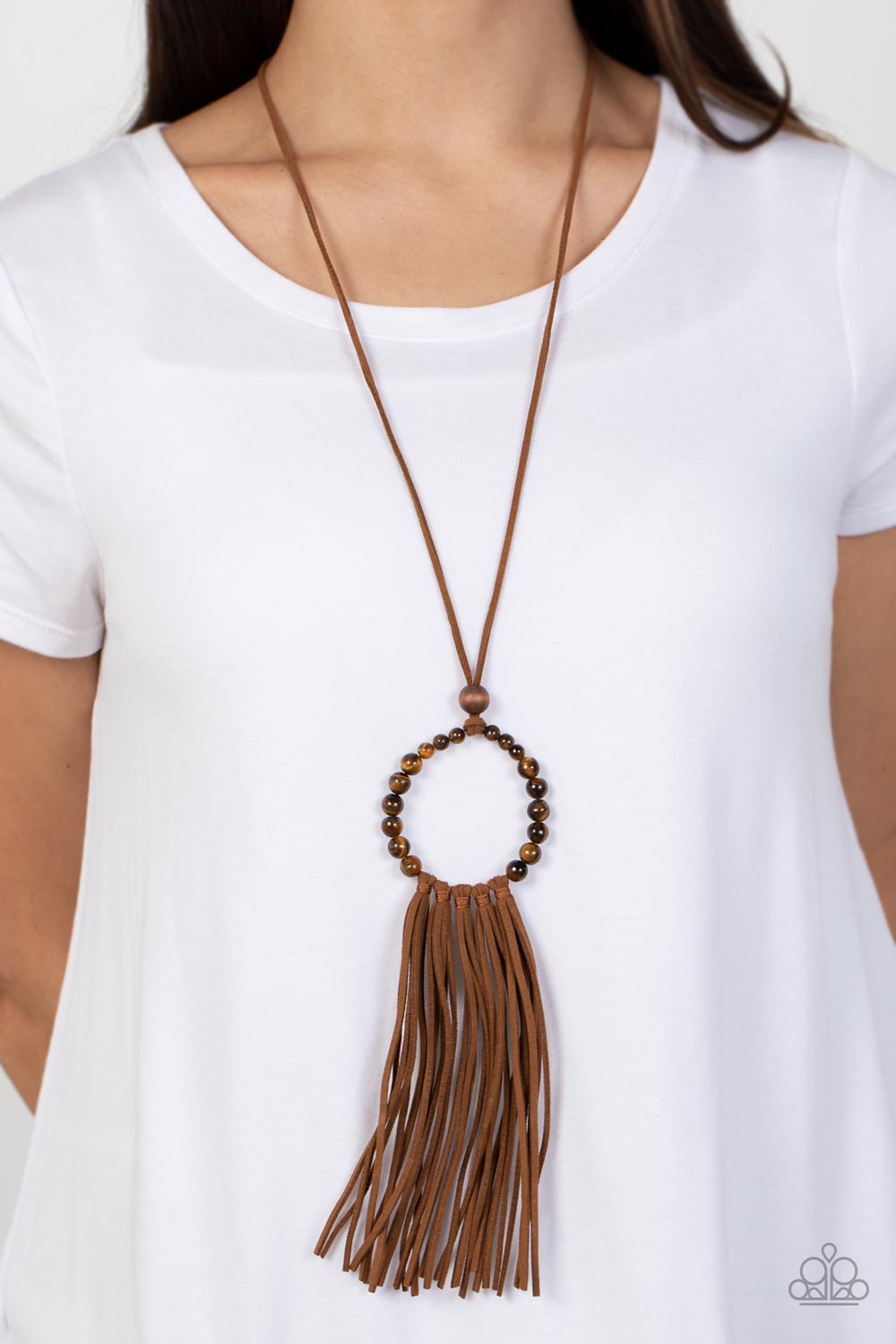 Paparazzi - Namaste Mama - Brown Necklace