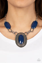 Load image into Gallery viewer, Paparazzi - Count to TENACIOUS - Blue Necklace
