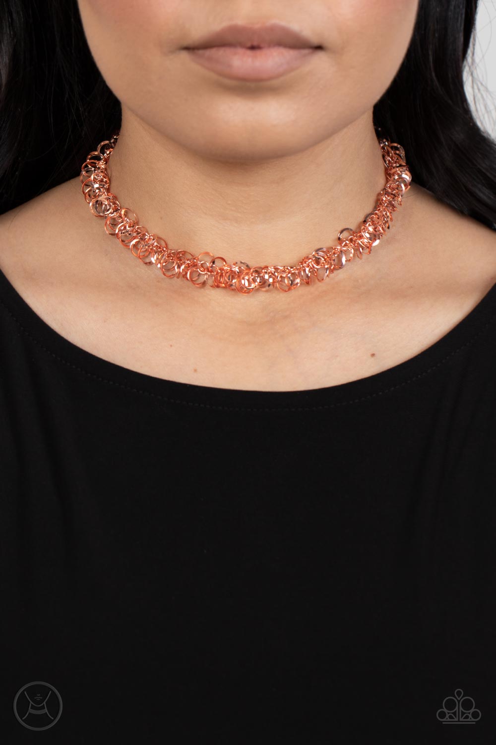 Paparazzi - Cause a Commotion - Copper Necklace