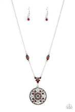 Load image into Gallery viewer, Paparazzi - TIMELESS Traveler - Red Necklace
