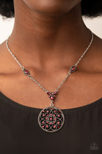 Load image into Gallery viewer, Paparazzi - TIMELESS Traveler - Red Necklace
