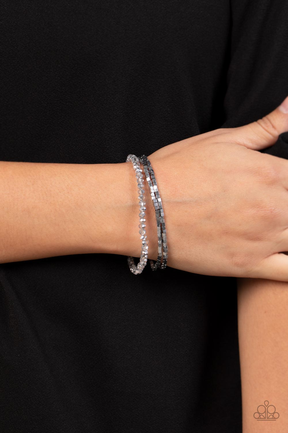 Paparazzi - Just a Spritz - Silver Bracelet