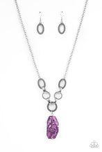 Load image into Gallery viewer, Paparazzi - Mystical Mineral - Purple Necklace
