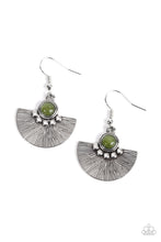 Load image into Gallery viewer, Paparazzi - Manifesting Magic - Green Earring
