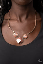 Load image into Gallery viewer, Paparazzi - Divine IRIDESCENCE - Copper Necklace
