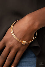 Load image into Gallery viewer, Paparazzi = Bauble Bash - Gold Bracelet
