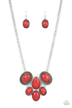 Load image into Gallery viewer, Paparazzi All-Natural Nostalgia - Red Necklace
