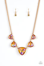 Load image into Gallery viewer, Paparazzi - Cosmic Constellations - Gold Necklace
